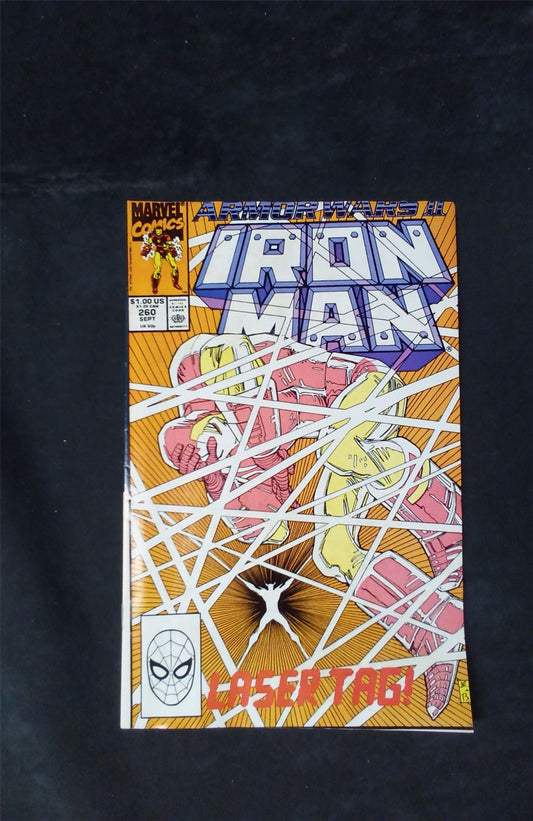 Iron Man #260 Direct Edition 1990 marvel Comic Book