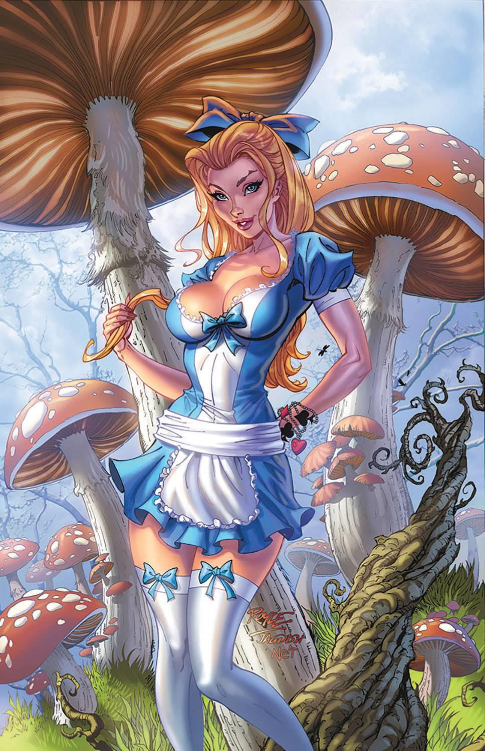 Gft Alice In Zombieland Cvr C John Royle (mr) Zenescope Entertainment Inc Comic Book