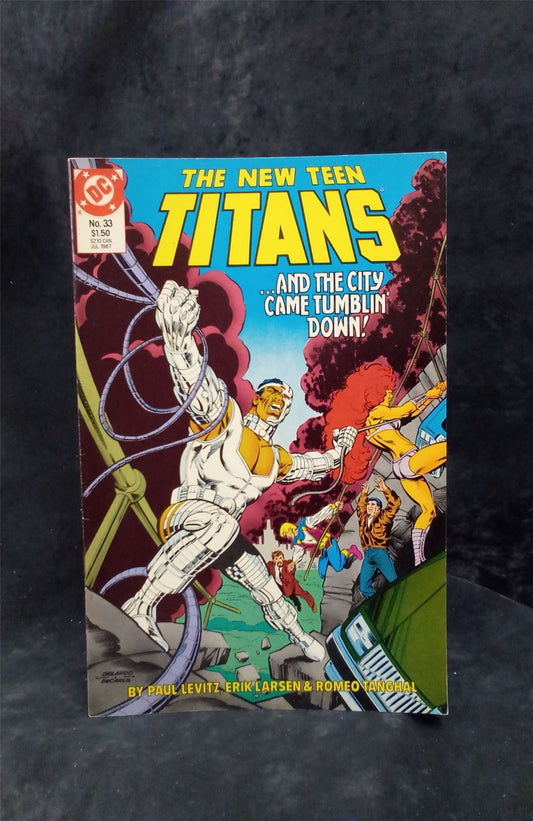 The New Teen Titans #33 1987 DC Comics Comic Book