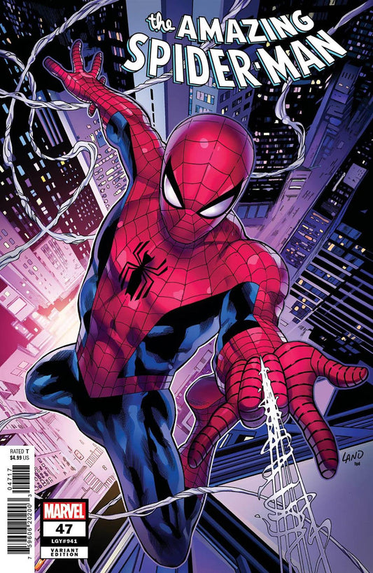 Amazing Spider-man #47 25 Copy Incv Greg Land Var (25 Copy Incv Greg Land Var) Marvel Prh Comic Book 2024