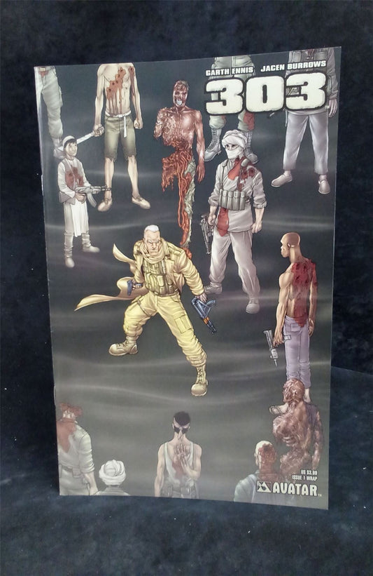 Garth Ennis' 303 #1 Cover B 2004 avatar press Comic Book