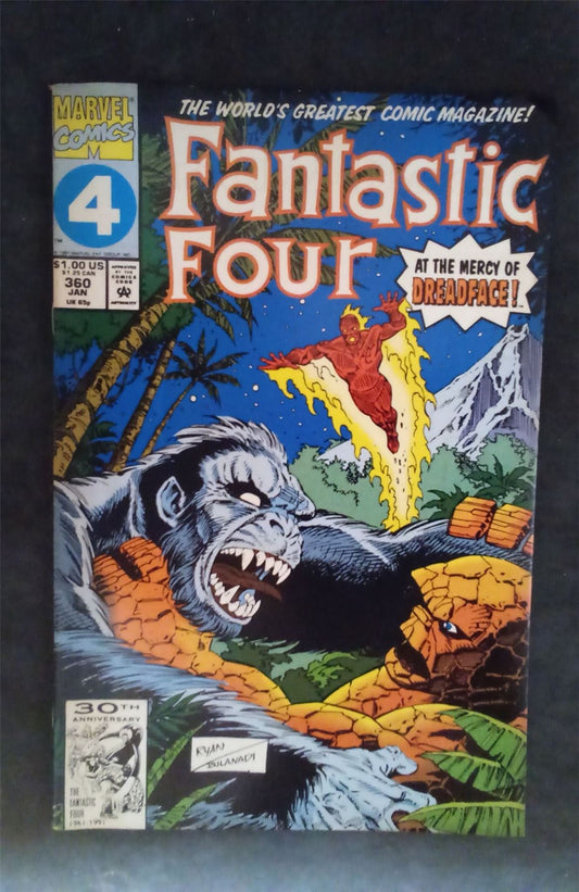 Fantastic Four #360 1992 marvel Comic Book