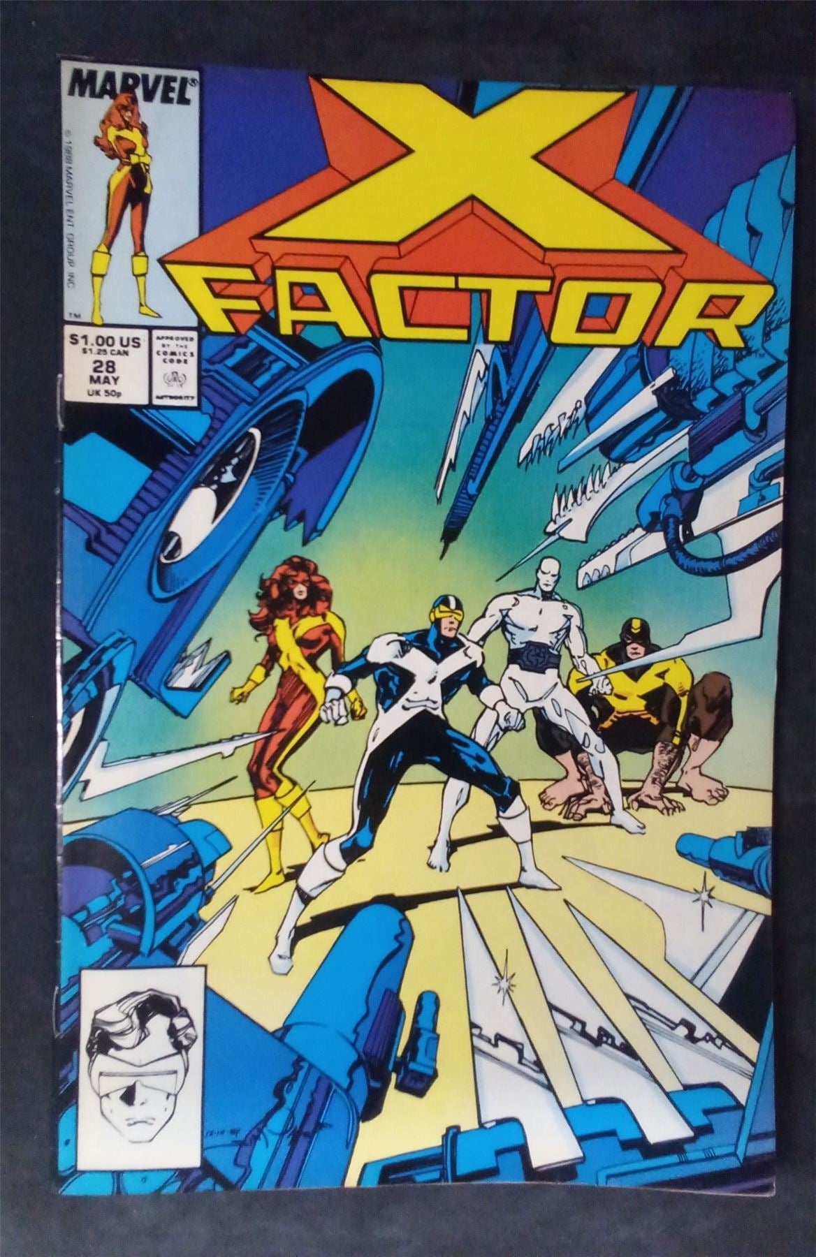 X-Factor #28 1988 marvel Comic Book