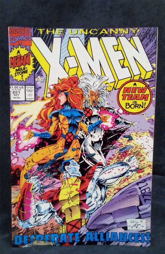 The Uncanny X Men #281 1991 Marvel Comics Comic Book