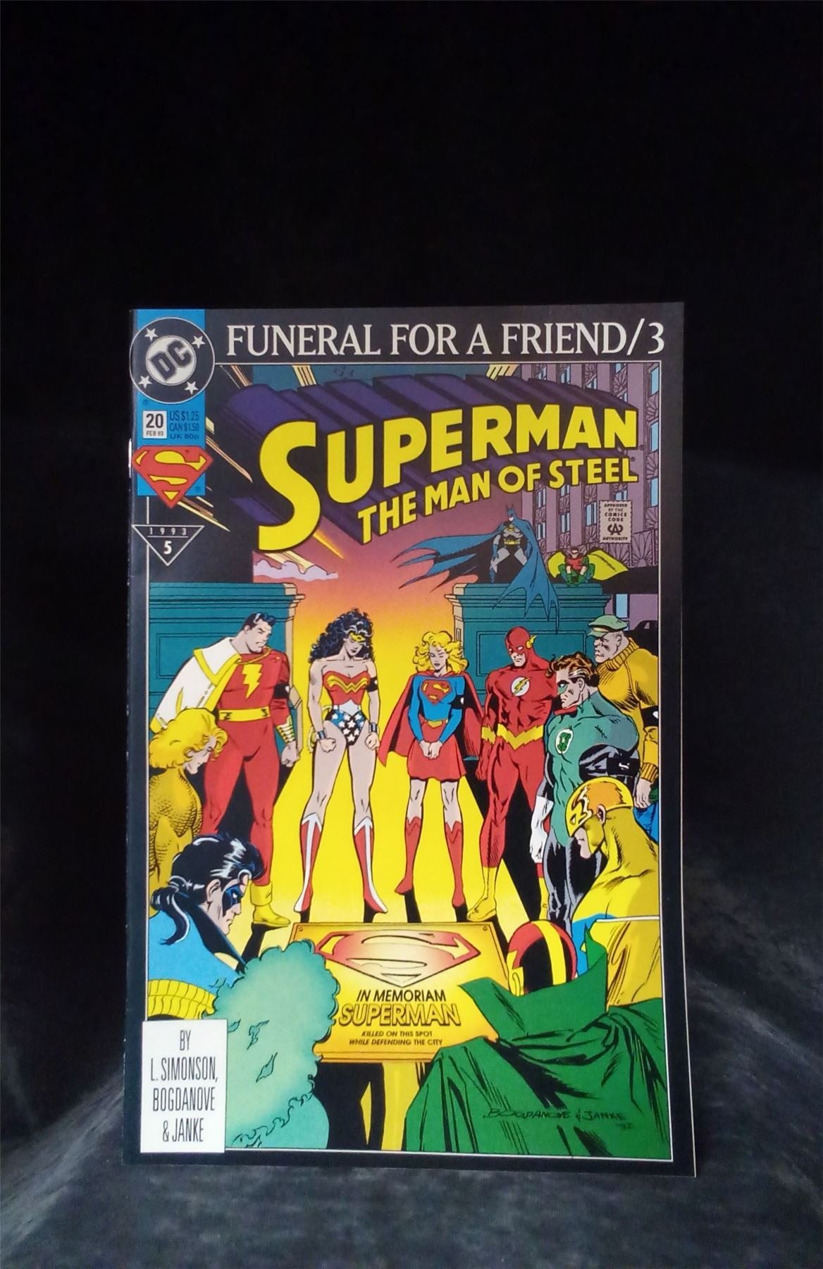 Superman: The Man of Steel #20 1993 DC Comics Comic Book