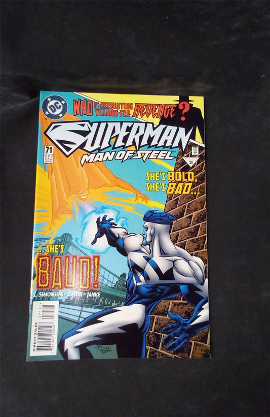 Superman: The Man of Steel #71 Direct Edition 1997 dc-comics Comic Book dc-comics Comic Book