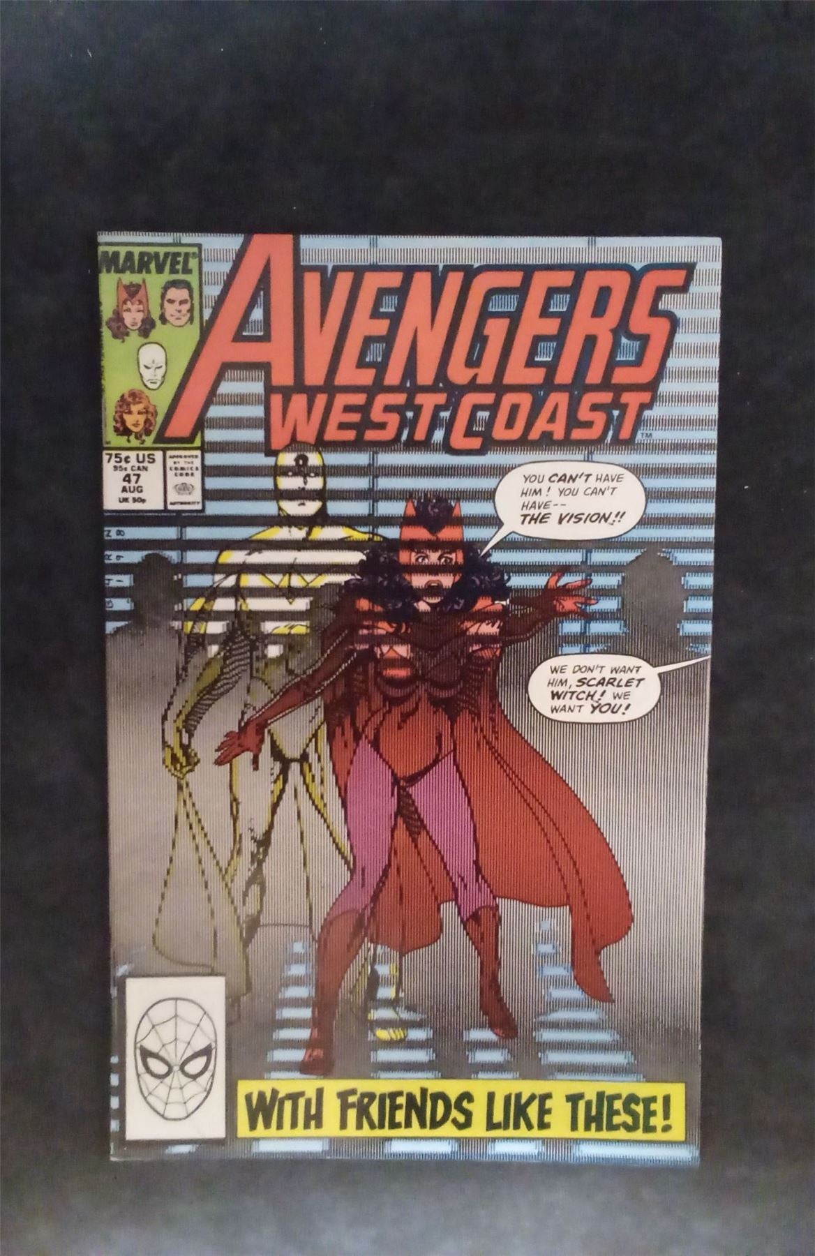 Avengers West Coast #47 1989 marvel Comic Book