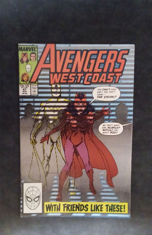 Avengers West Coast #47 1989 marvel Comic Book