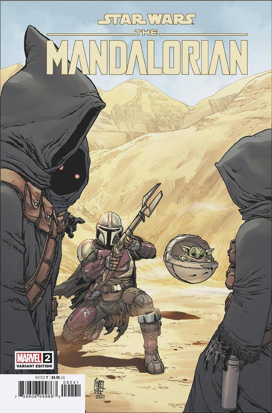 Star Wars Mandalorian #2 Camuncoli Var (Camuncoli Var) Marvel Prh Comic Book 2022