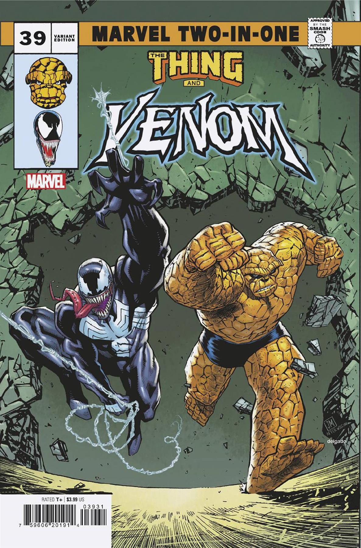 Venom #39 Justin Mason Marvel Two In One Var Justin Mason Marvel Two In One Var Marvel Prh Comic Book 2024