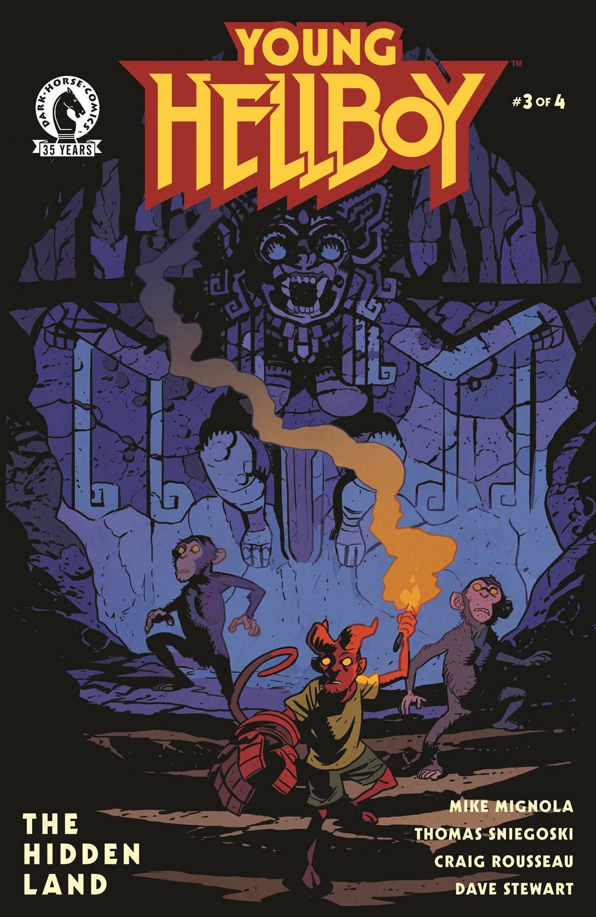 Young Hellboy The Hidden Land #3 (of 4) Cvr A Smith Dark Horse Comics Comic Book
