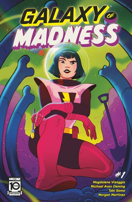 Galaxy Of Madness #1 Cvr B Paulina Ganucheau Var Mad Cave Studios Comic Book