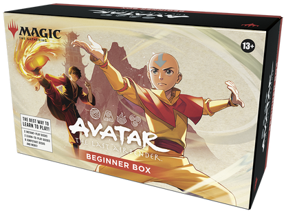 MTG TCG Universes Beyond Avatar the Last Air Bender Beginner Box By Wizards of the Coast