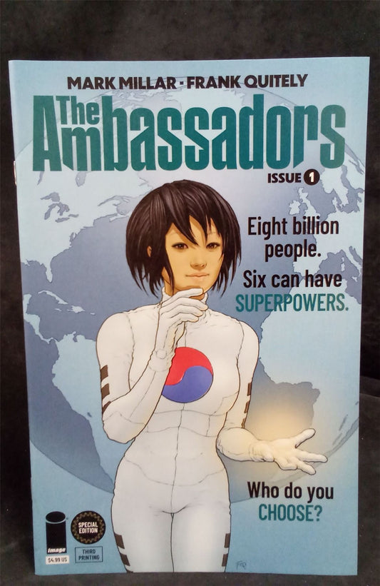 The Ambassadors #1 Second Print Cover 2023 Image Comics Comic Book