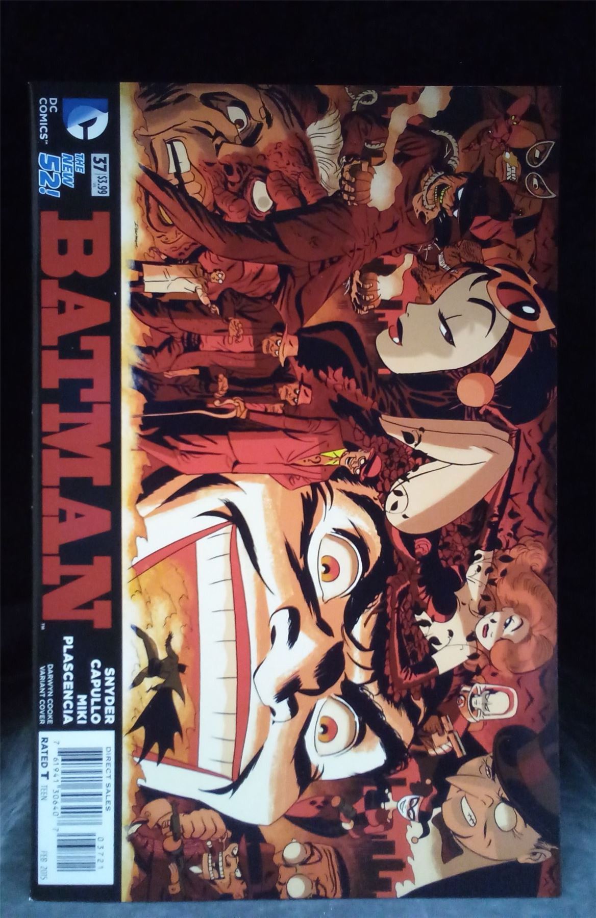 Batman #37 Cooke Cover 2015 DC Comics Comic Book