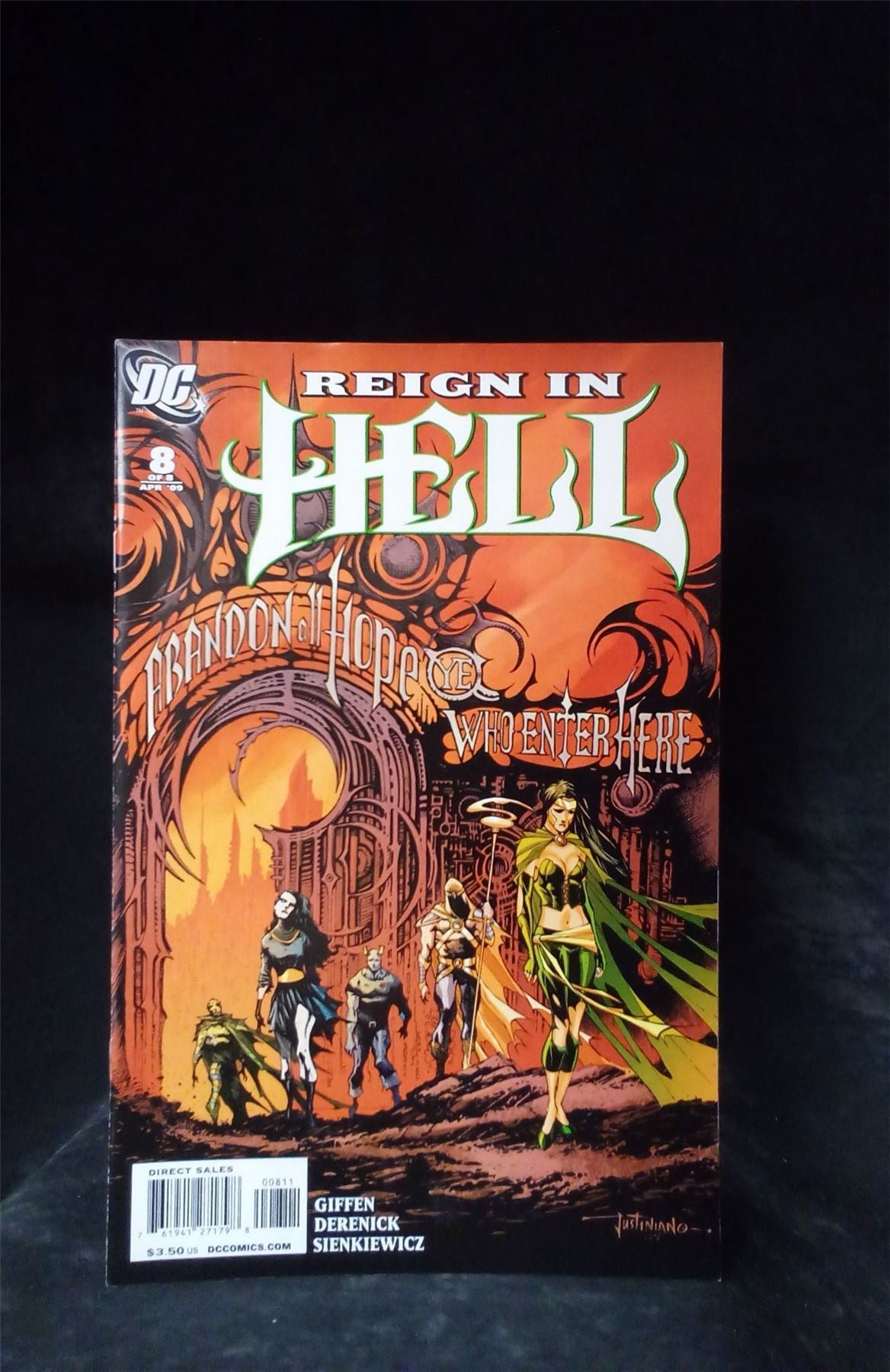 Reign in Hell #8 2009 DC Comics Comic Book