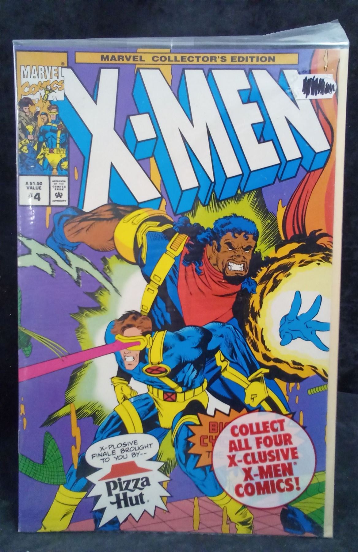 The X Men Collector's Edition #4 *Sealed* 1993 Marvel Comics Comic Book