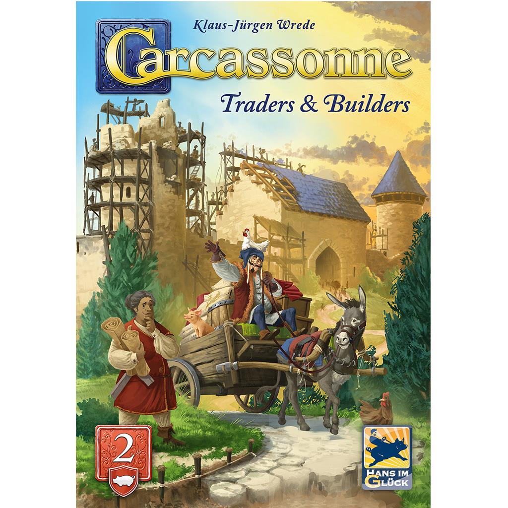 Carcassonne Exp2 (V3.1) : Traders & Builders Board Game by Z-Man Games