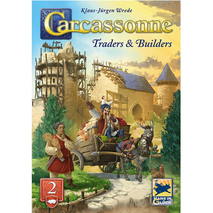 Carcassonne Exp2 (V3.1) : Traders & Builders Board Game by Z-Man Games