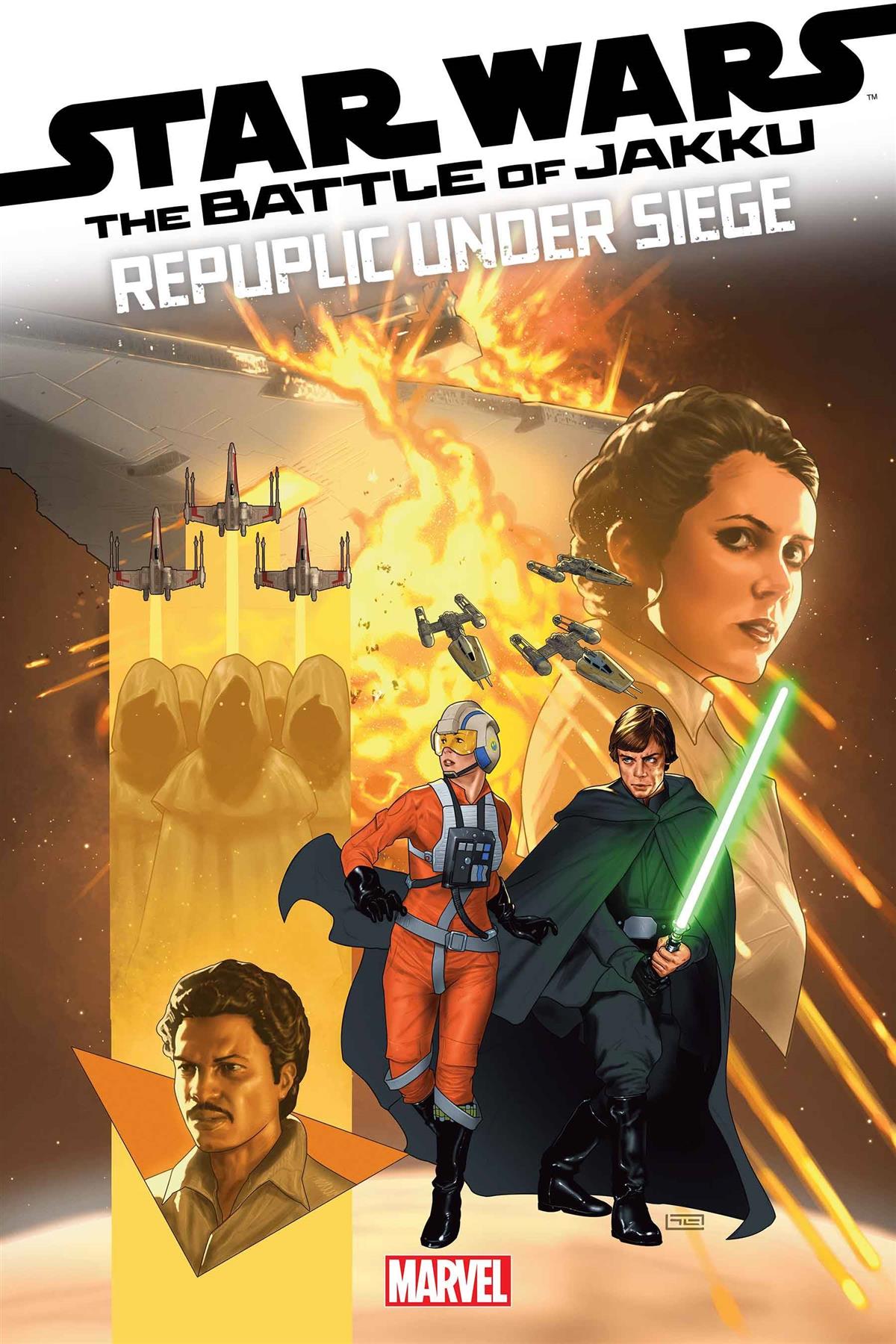 Star Wars Battle Jakku Republic Under Siege #1  Marvel Prh Comic Book 2024