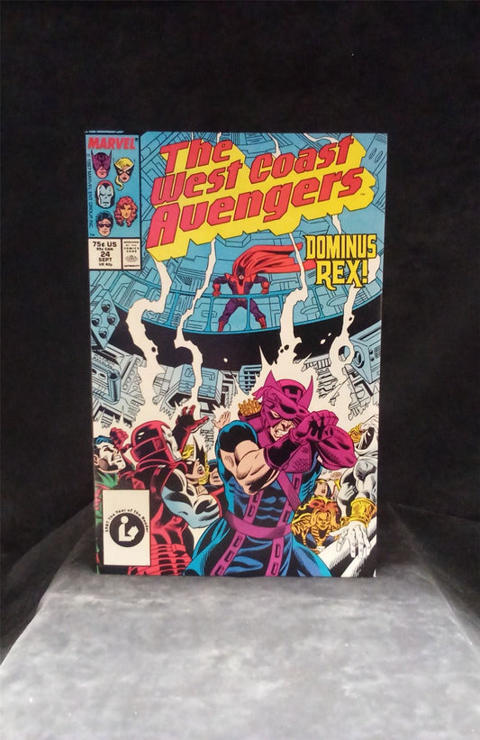 West Coast Avengers #24 1987 Marvel Comics Comic Book