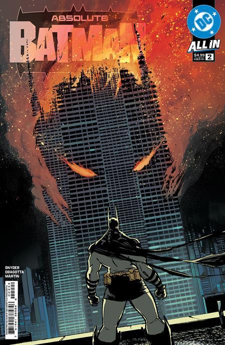 Absolute Batman #2 Second Printing Cvr A Nick Dragotta DC Comics Comic Book