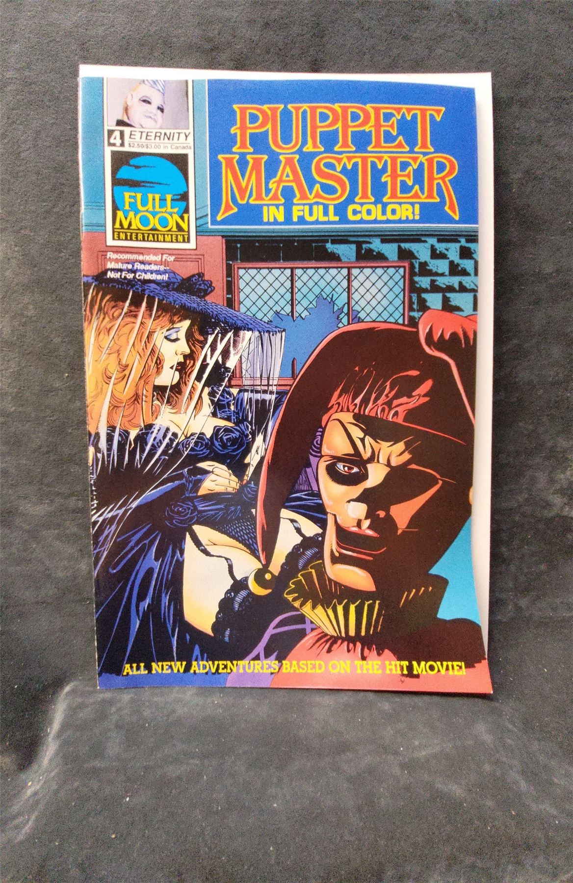 Puppet Master #4 1991 eternity Comic Book