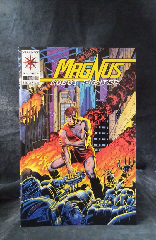 Magnus Robot Fighter #21 1993 valiant Comic Book