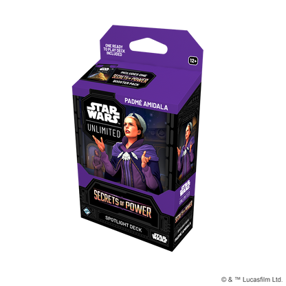 Star Wars Unlimited TCG Secrets of Power Spotlight Deck Padmé Amidala By Fantasy Flight Games