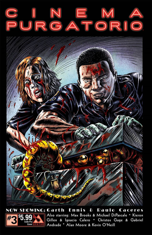 Cinema Purgatorio #3 Code Pru Cvr (Code Pru Cvr) Avatar Press Inc Comic Book