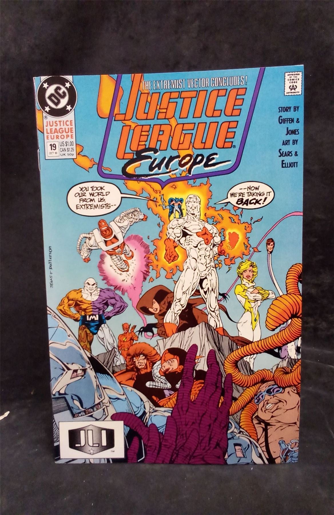 Justice League Europe #19 1990 DC Comics Comic Book DC Comics Comic Book