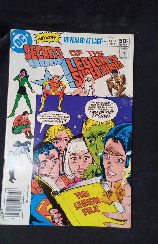 Secrets of the Legion of Super-Heroes #2 Newsstand Edition 1981 dc-comics Com... dc-comics Comic Book
