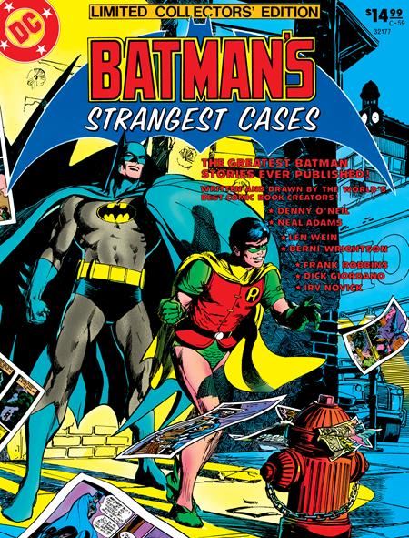 Limited Collectors Edition #59 Batmans Strangest Cases Facsimile Edition Cvr A Neal Adams & Bernie Wrightson  DC Comics Comic Book