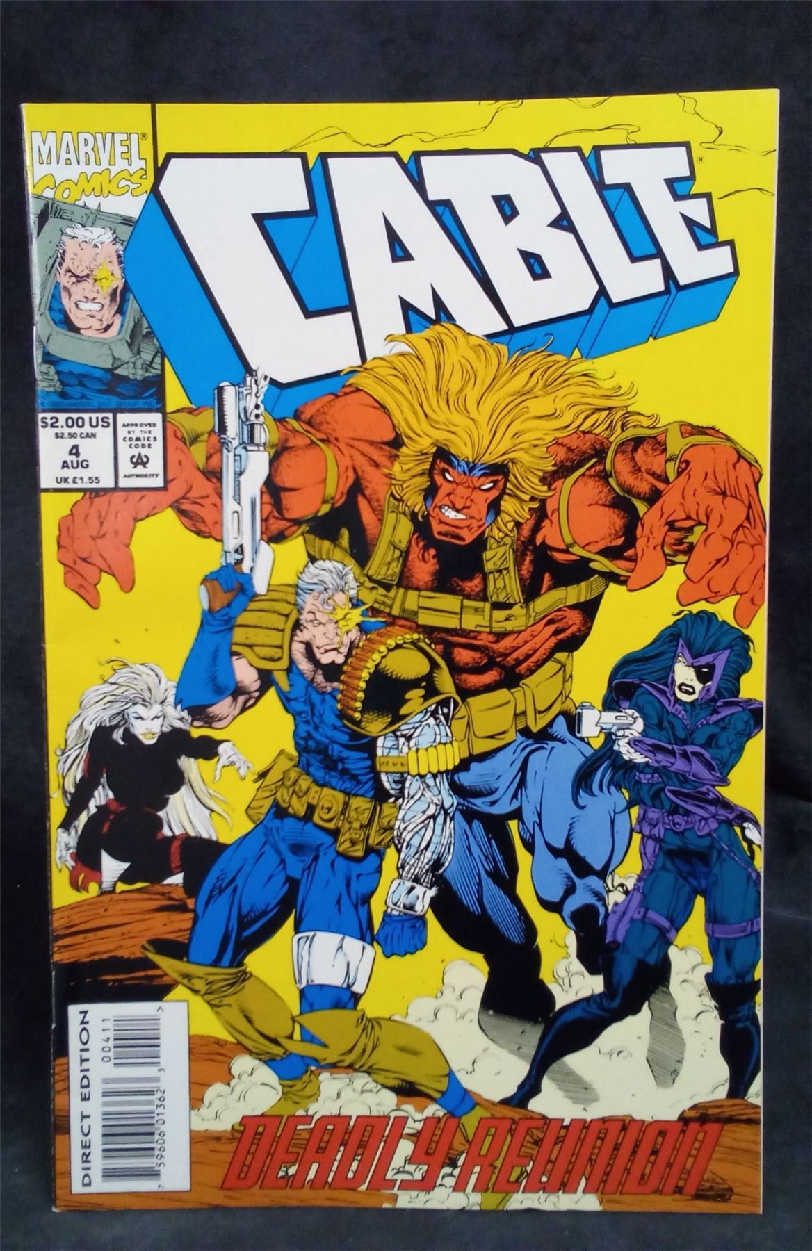 Cable #4 1993 Marvel Comics Comic Book
