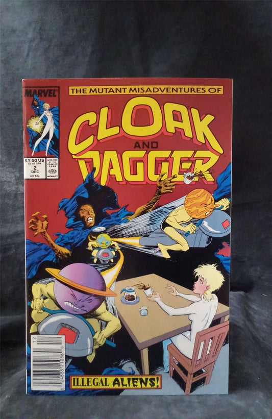 The Mutant Misadventures of Cloak and Dagger #2 1988 Marvel Comics Comic Book