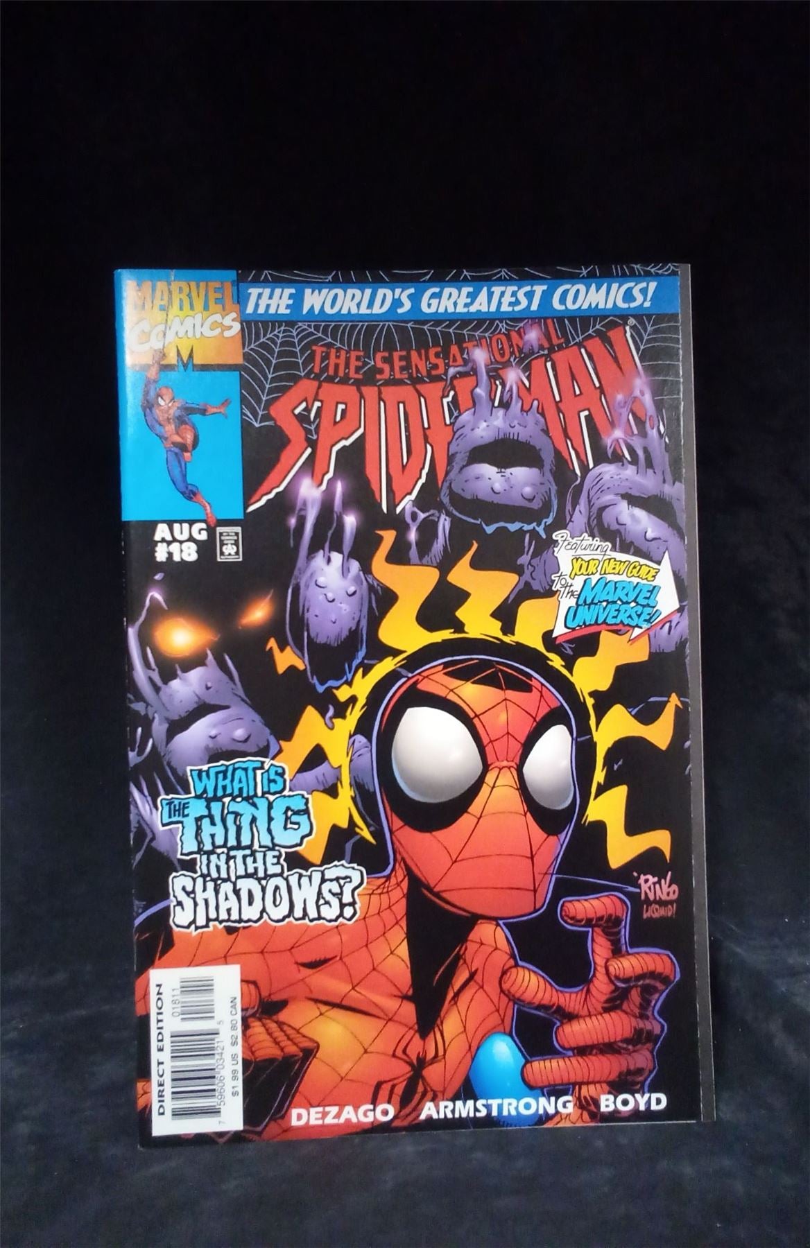The Sensational Spider-Man #18 Newsstand Edition 1997 Marvel Comics Comic Book