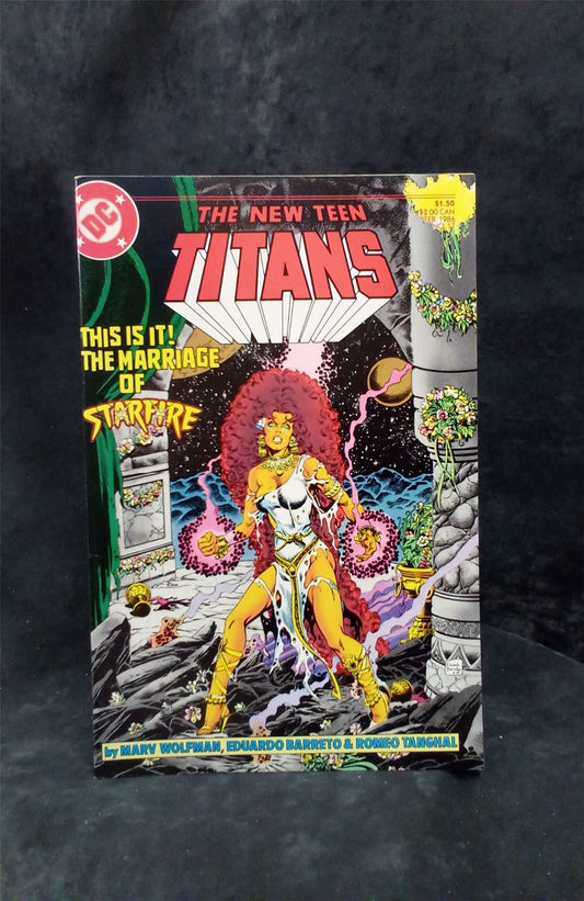 The New Teen Titans #17 1986 DC Comics Comic Book