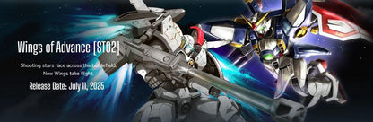 Gundam Card Game Starter Deck 02 Wings of Advance [ST02] TCG By Bandai