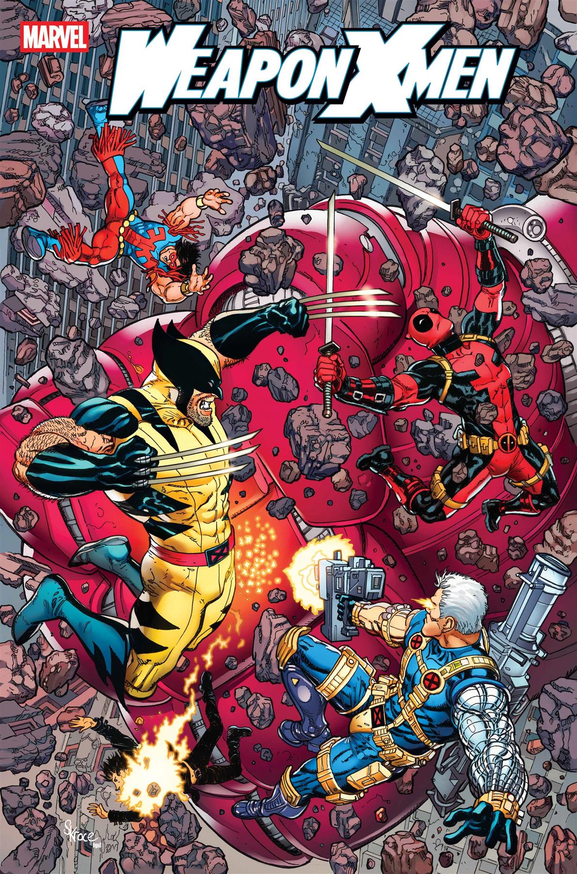 Weapon X-men #4 Steve Skroce Var Marvel Prh Comic Book 2025