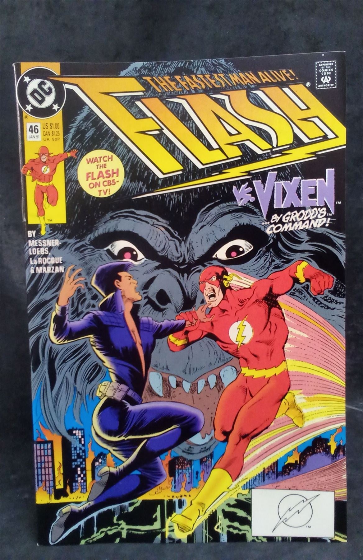 The Flash #46 1991 DC Comics Comic Book