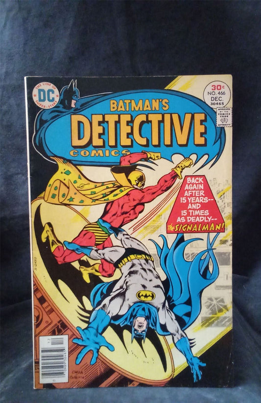 Detective Comics #466 1976 DC Comics Comic Book