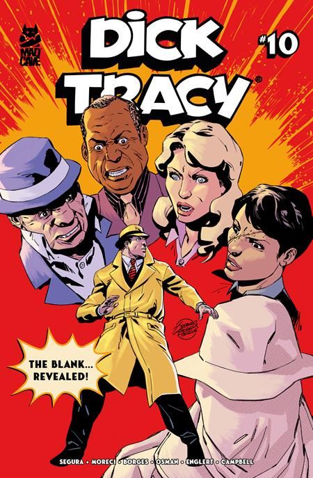 Dick Tracy #10 Cvr A Geraldo Borges Mad Cave Studios Comic Book