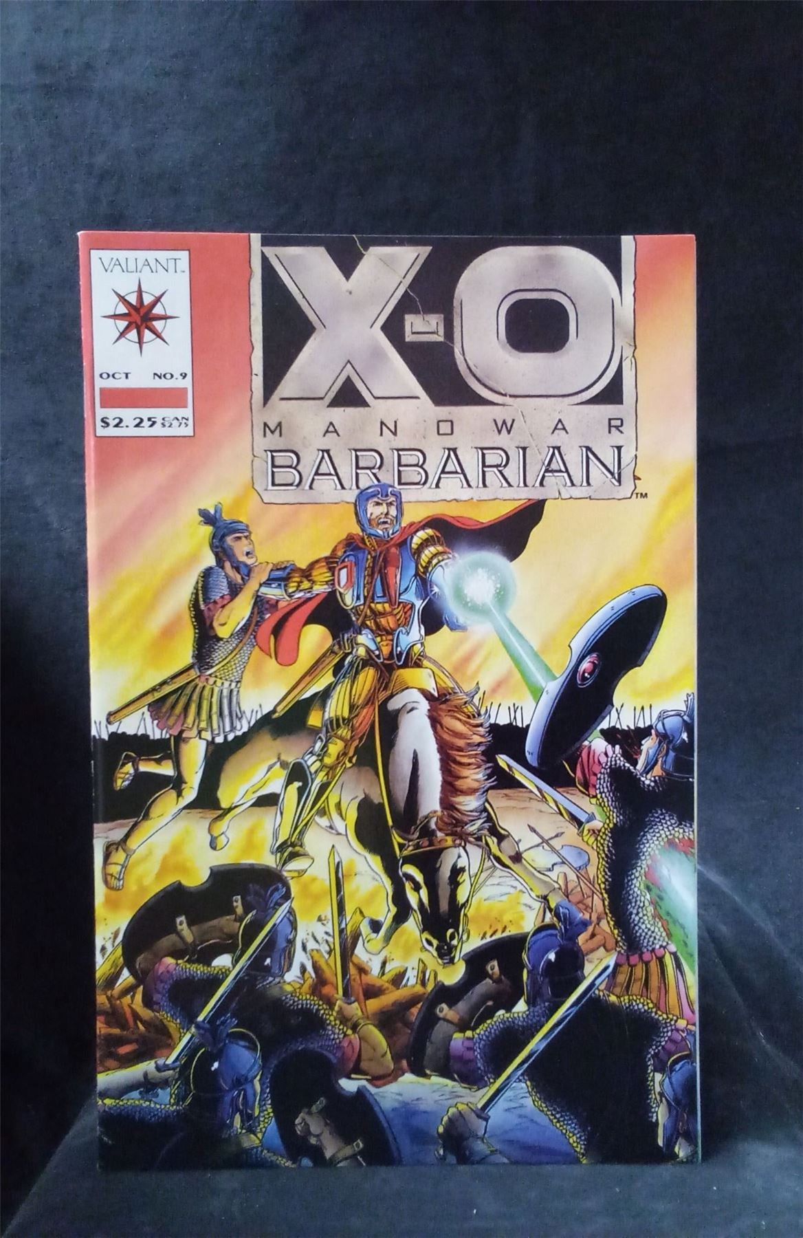 X-O Manowar #9 1992 valiant Comic Book