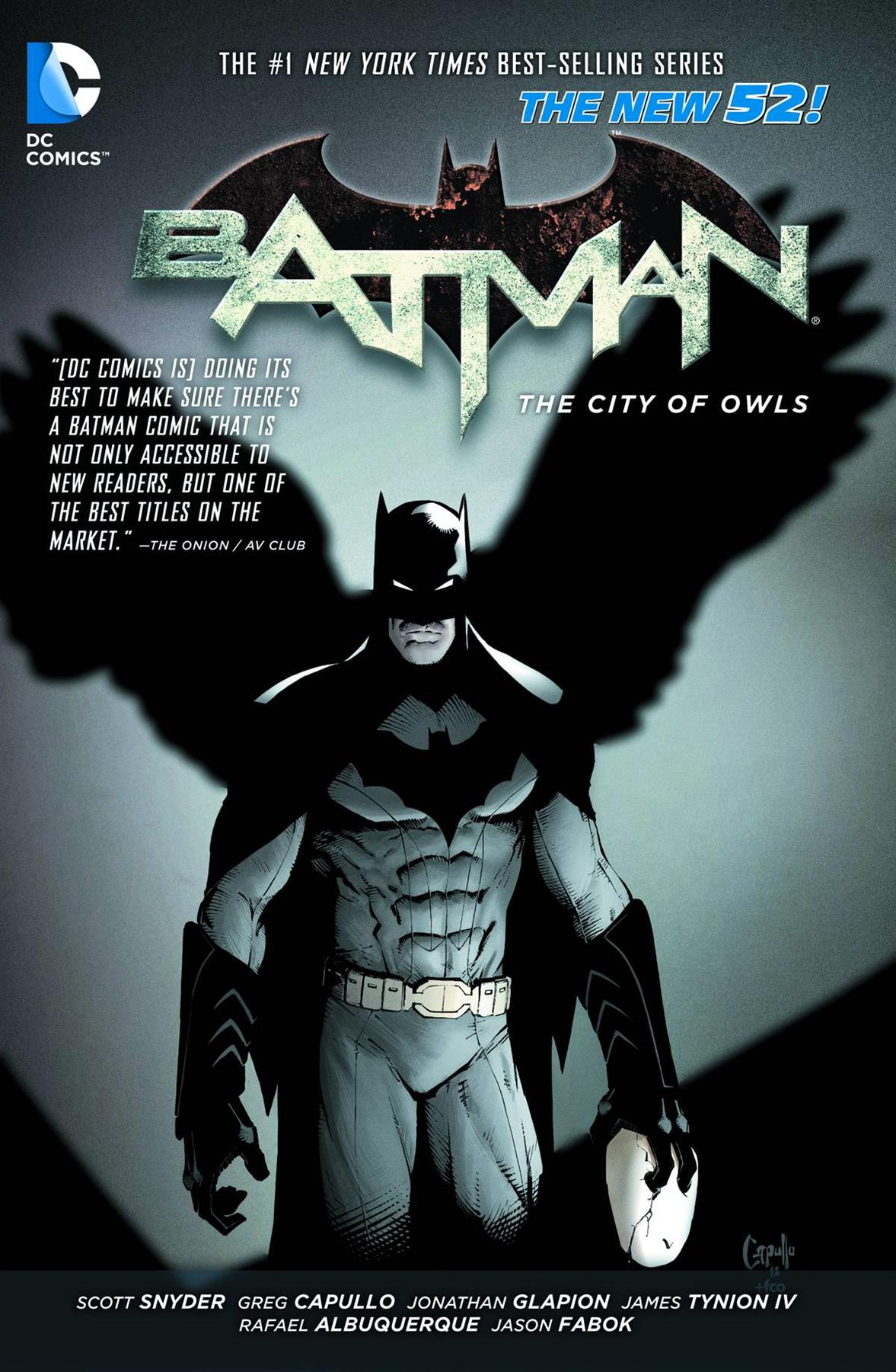 Batman TP Vol 2 The City of Owls DC Comics Paperback Book