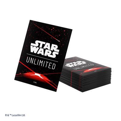 Star Wars Unlimited Art Sleeves Double Sleeve Pack - Space Red