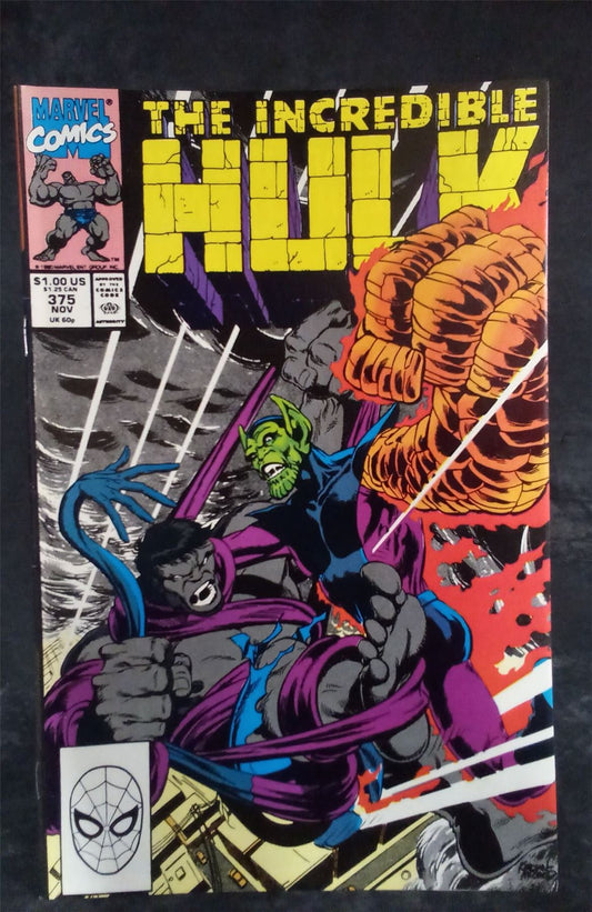 The Incredible Hulk #375 1990 Marvel Comic Book