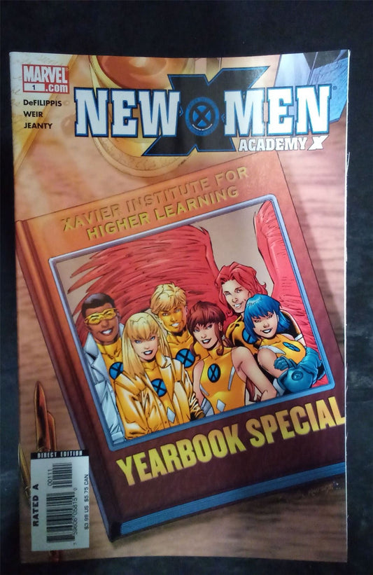 New X-Men: Academy X Yearbook #1 2005 Marvel Comics Comic Book