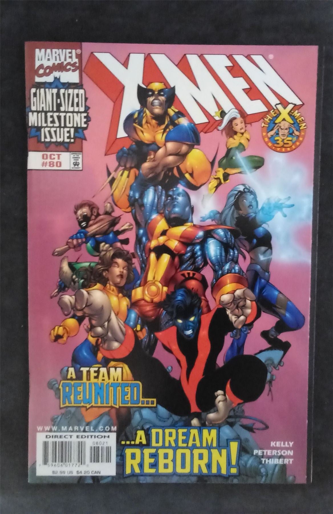 X-Men #80 1998 marvel Comic Book