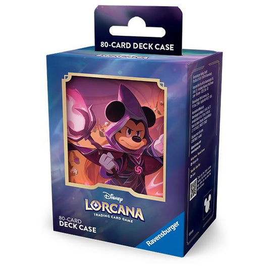 Deck Box Disney Lorcana Reign of Jafar- Mickey Mouse, Wayward Sorcerer By Ravensburger