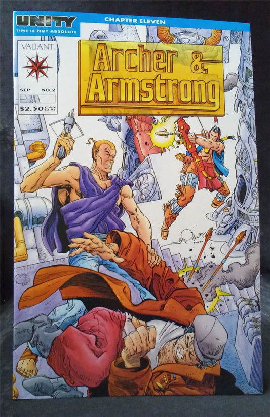 Archer & Armstrong #2 1992 valiant Comic Book